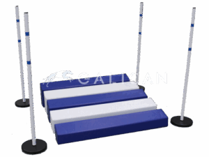 Weitsprung SOFT mit 5 Modulen