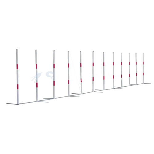 zigzag slalom galican Agility toestellen